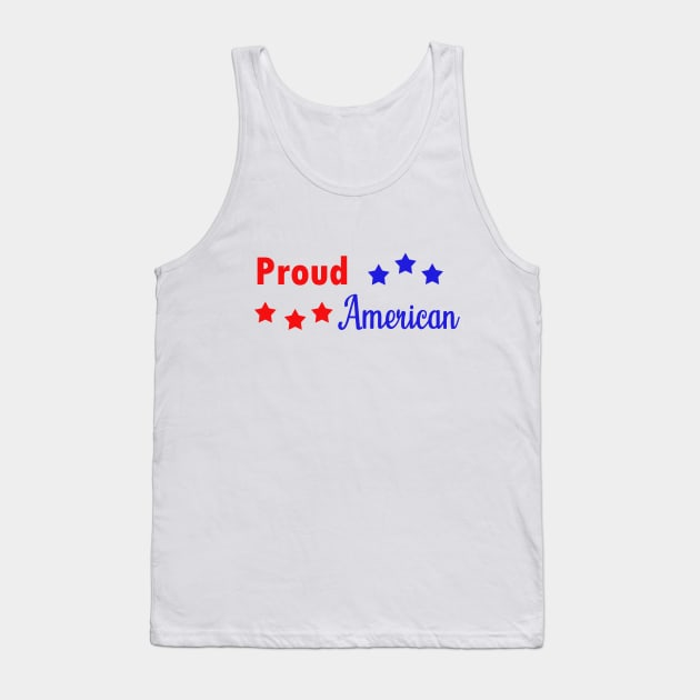 Proud American Tank Top by Sleem